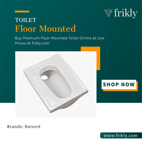 Upgrade Your Bathroom with a Trendy Floor Mounted Toilet in india | Frikly.png