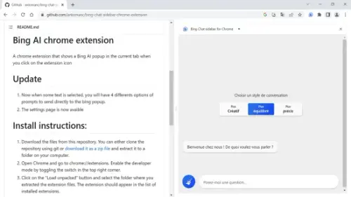 Ajouter Bing Chat dans le panneau lateral de Google Chrome 550x309.webp