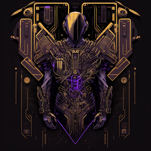 HigginsKreationz vectorized cyberpunk t shirt design of geometr 3e40f854 5f7e 4c91 b340 289e86cb758f.png