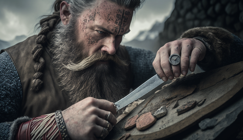 FRANK A stunning ultra realistic photograph of a fierce Viking a9552c7e 3490 4ceb b696 8d22806d7cff.png