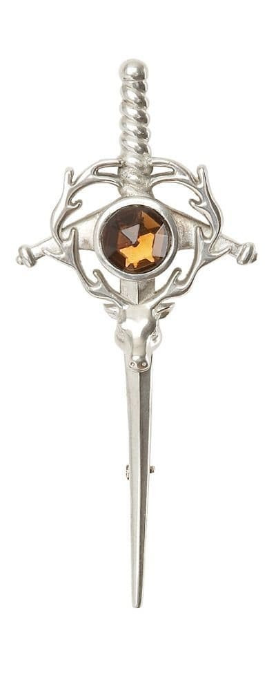 staghead kilt pin with stone kp153 stone 6509 p.jpg