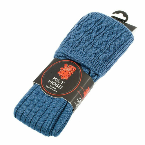 scottish pipe band luxury kilt hose socks wool lovat blue brand new 7721 p.jpg