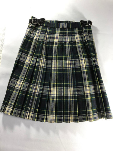 ladies wool kilt dress gordon tartan (2) 3973 p.jpg