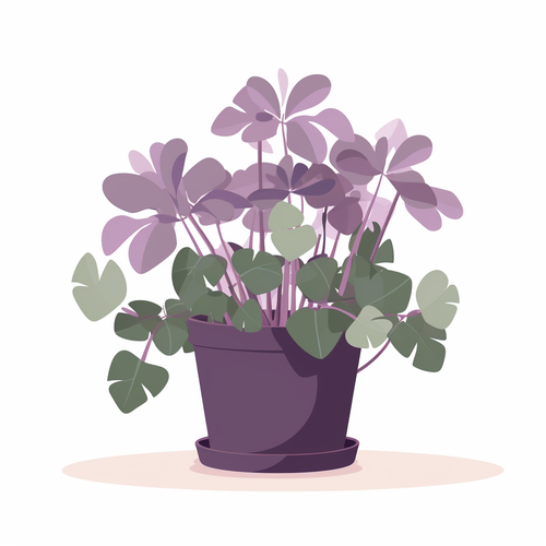 Amber flat simple vector of a purple oxalis houseplant da967f0e 963f 4897 b62c 6a38c4991a78.png