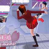 desktop wallpaper double date sakura school simulator