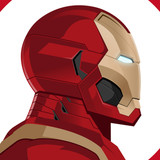iron man minimal art