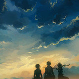Armin Arlert Eren Jaeger &amp; Mikasa Ackerman