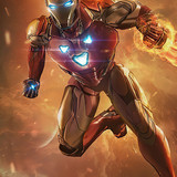 iron man fire d4 720x1280