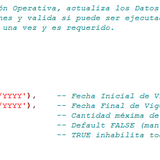 ImpleValidEjecución plantilla