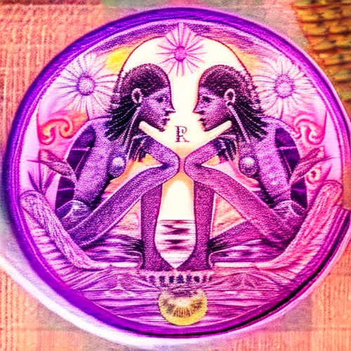 ayahuasca plate etching scrimshaw molecular diptych seashore ascended neon purple angels humans rose.png