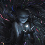 mystic fairy girl magical dark cgi 2560x1440 5287