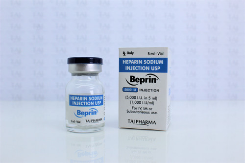 Heparin Sodium 5000IU Injection Taj Pharmaceuticals.jpg