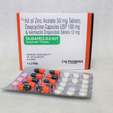 Zinc Acetate 50 mg Tablets Doxycycline Capsules USP 100 mg &amp; Ivermectin Dispersible Tablets 12 mg Ta