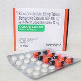 Zinc Acetate 50 mg Tablets, Doxycycline Capsules USP 100 mg Ivermectin Dispersible Tablets Tajsafe(Z