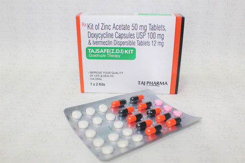 Zinc Acetate 50 mg Tablets Doxycycline Capsules USP 100 mg Ivermectin Dispersible Tablets 12 mg Tajs.jpg