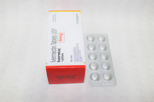 Ivermectin Tablets USP 6 mg Iverotaj 6 manufacturer in India, Ivermectin Tablets USP 6 mg Iverotaj 6.jpg