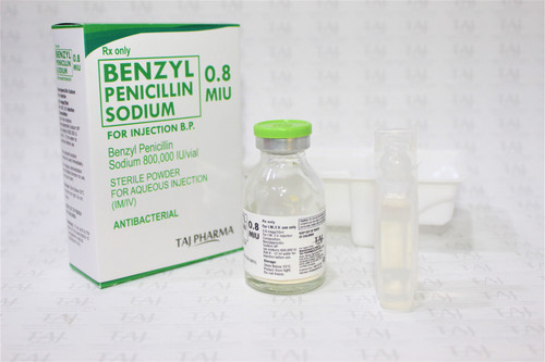 Benzylpenicillin Sodium For Injection 800,000 IU Injection Exporters in India.jpg