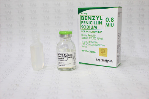 Benzylpenicillin Sodium For Injection 800,000 IU Injection retailers and traders in India.jpg