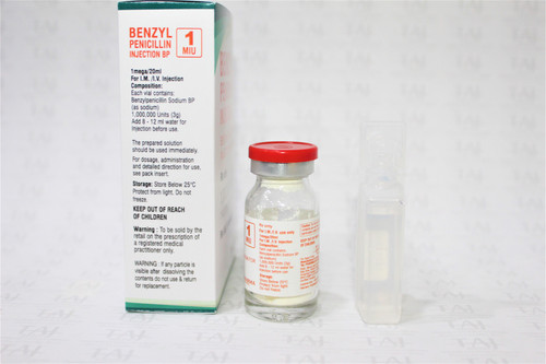 Benzylpenicillin Sodium for Injection 1000000 IU Mega BP FDA approved.jpg