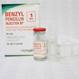 Benzylpenicillin Sodium for Injection 1000000 IU Mega BP manufacturing companies from India