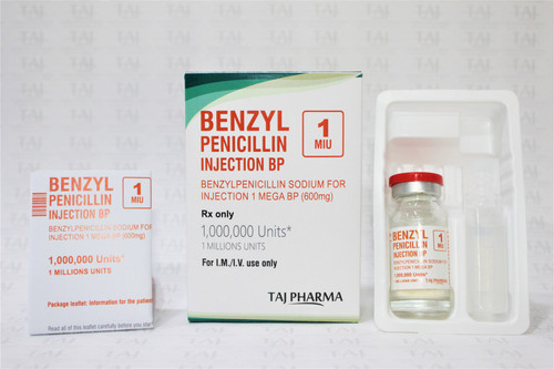 Benzylpenicillin Sodium for Injection 1000000 IU Mega BP Exporters in India.jpg