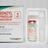 Benzylpenicillin Sodium for Injection 1000000 IU Mega BP (6)