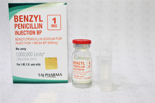 Benzylpenicillin Sodium for Injection 1000000 IU Generic Manufacturer.jpg