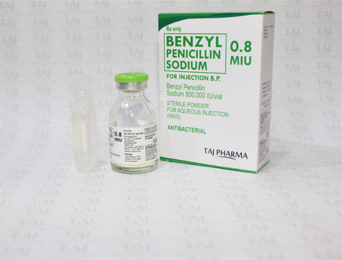 Benzylpenicillin Sodium For Injection 800,000 IU Injection Manufacturer in India.jpg