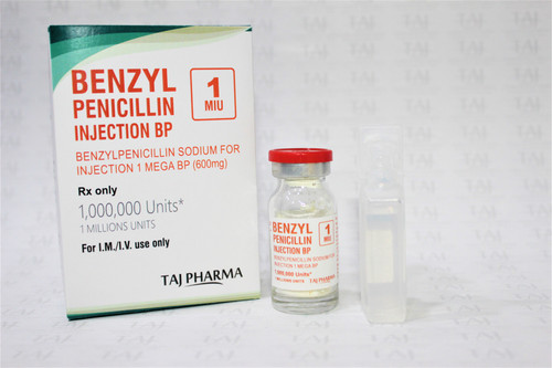 Benzylpenicillin Sodium for Injection 1000000 IU Mega BP manufacturer exporter in mumbai.jpg