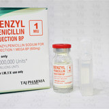 Benzylpenicillin Sodium for Injection 1000000 IU Mega BP manufacturer exporter in mumbai