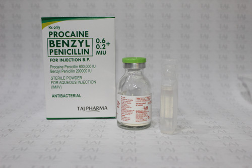 Procaine penicillin 600000 IU and Benzyl Penicillin 200000 IU Injection Contract Manufacturing.jpg