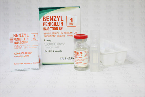 Benzylpenicillin Sodium for Injection 1000000 IU Manufacturer in India.jpg