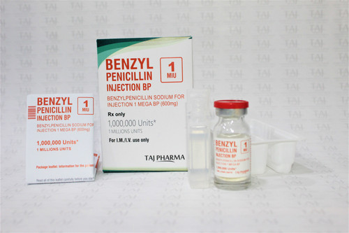 Benzylpenicillin Sodium for Injection 1000000 IU Manufacturers, Suppliers, Exporters India.jpg