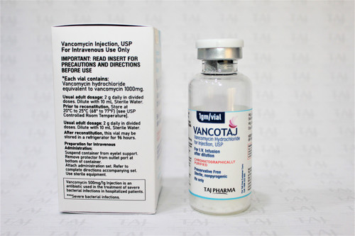 Vancomycin Hydrochloride for Injection USP 1000 mg Manufacturers & Suppliers, Dealers.jpg