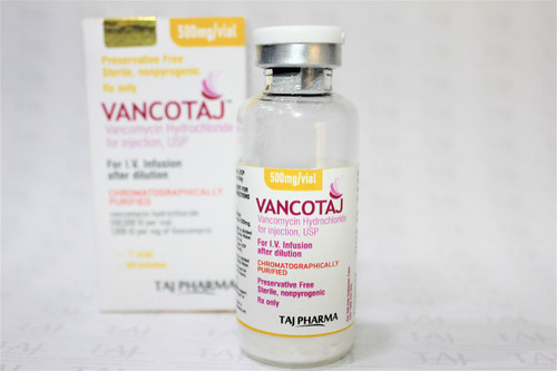 Vancomycin Hydrochloride for Injection USP 500 mg Manufacturers & Suppliers, Dealers