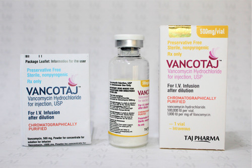 Vancomycin Hydrochloride for Injection USP 500 mg FDA approved.jpg