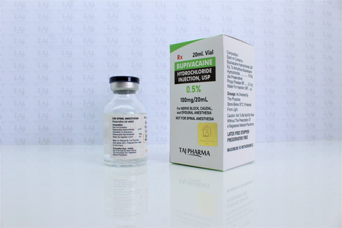 Bupivacaine Hydrochloride Injection USP 250 mg Generic Manufacturers.jpg