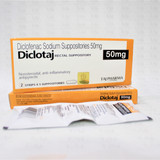 Diclofenac Sodium Suppository 50 mg