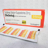 Diclofenac Suppository 25 mg