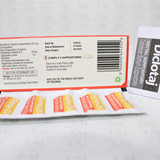 Diclofenac Sodium Suppository 25 mg GMP approved manufacturer