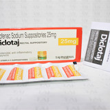 Diclofenac Sodium Suppository 25 mg Price