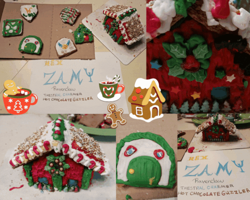 Minimalist Christmas Vision Board Photo Collage.gif