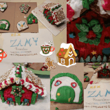 Minimalist Christmas Vision Board Photo Collage