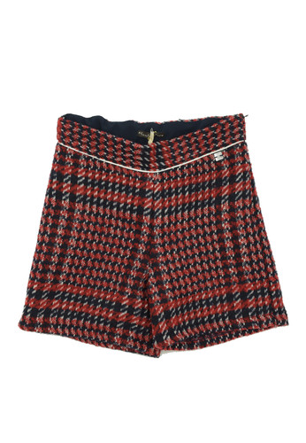 manila grace kids pantaloncino a quadri blu rosso bimba a.jpg