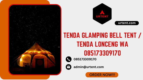 Ingin merasakan pesona alam tanpa mengorbankan kenyamanan? Tenda Glamping Bell Tent adalah jawabannya. Dengan desain yang klasik dan elegan, tenda ini memberikan pengalaman menginap yang istimewa di bawah langit terbuka.

Tersedia dalam berbagai pilihan ukuran dan konfigurasi, Tenda Glamping Bell Tent menghadirkan kemewahan dengan sentuhan tradisional. Kenyamanan modern dan keindahan alam berpadu sempurna dalam tenda ini.

Untuk informasi lebih lanjut dan pemesanan, jangan ragu untuk menghubungi kami melalui WA di 085173309170 atau email admin@urtent.com. Wujudkan liburan glamping Anda dengan sempurna dan nikmati momen tak terlupakan dalam tenda yang istimewa ini.