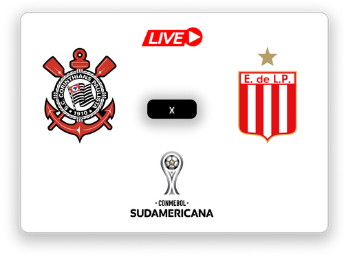Corinthians x Estudiantes CONMEBOL Sudamericana live.png