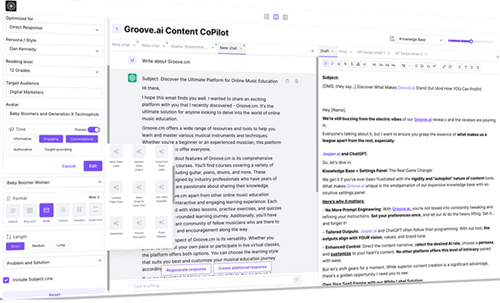 Groove AI content copilot emails.png
