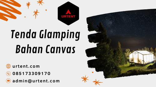 Nikmati liburan yang tak terlupakan dengan tenda glamping bahan canvas kami! Dibuat dengan teliti menggunakan bahan berkualitas tinggi, tenda ini menggabungkan kenyamanan mewah dengan pengalaman alam yang autentik. Tersedia dalam berbagai ukuran, tenda glamping kami memberikan kemewahan seperti kamar hotel, sambil tetap merasakan keindahan alam yang memukau.

? Keunggulan Tenda Glamping Canvas Kami:

Bahan Canvas Berkualitas: Dirancang untuk menangani berbagai cuaca dan memberikan perlindungan optimal.
Desain Luar Biasa: Estetika yang menawan untuk mempercantik lingkungan perkemahan Anda.
Interior Berkelas: Furnitur berkualitas tinggi dan tempat tidur nyaman untuk pengalaman menginap yang tak tertandingi.
Integrasi Alam: Jendela besar memungkinkan Anda menikmati pemandangan luar tanpa batasan.
Jangan lewatkan kesempatan untuk merasakan kemewahan alam dengan cara yang baru dan unik. Hubungi kami segera melalui admin@urtent.com atau WhatsApp di 085173309170 untuk informasi lebih lanjut dan pemesanan. Jadikan liburan Anda istimewa dengan tenda glamping canvas kami!

[Admin@urtent.com] | [085173309170]