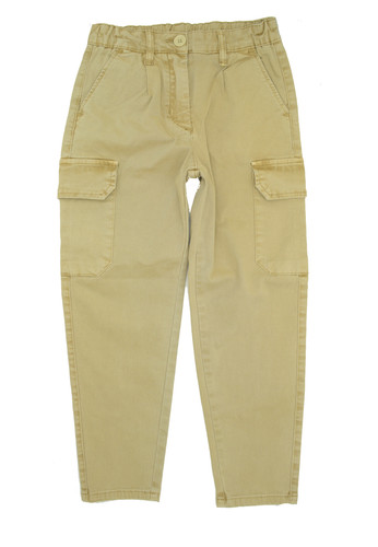 manila grace kids pantalone cargo beige ragazza a.jpg