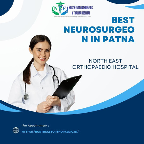 Best neurosurgeon in Patna at North East Orthopaedic Hospital. Our expert specializes in advanced treatments and compassionate care for your well-being. Know more https://northeastorthopaedic.in/best-neuro-hospital-in-patna